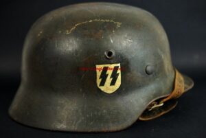 Waffen SS/ Casco de Combate M35, ET66
